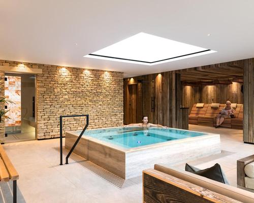 The Living Well spa was designed by Russell King from Butterscotch Design