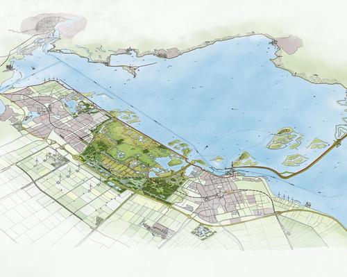 Mecanoo's plans for largest man-made natural park in the world gather tempo