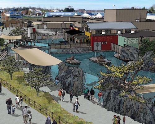 The new area, called Adventure Cove, is expected to open to the public in Q2 2020 and will be open year-round