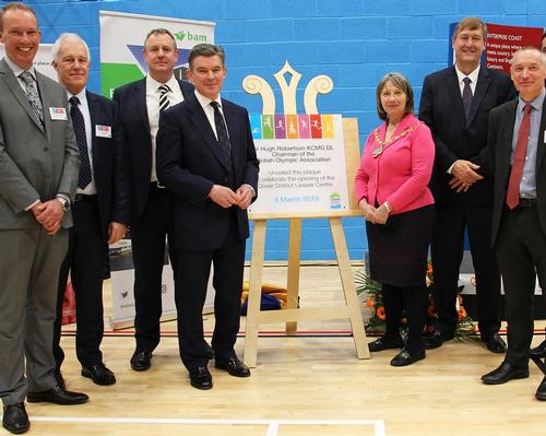 VIP visit gives new Dover leisure centre a strong opening