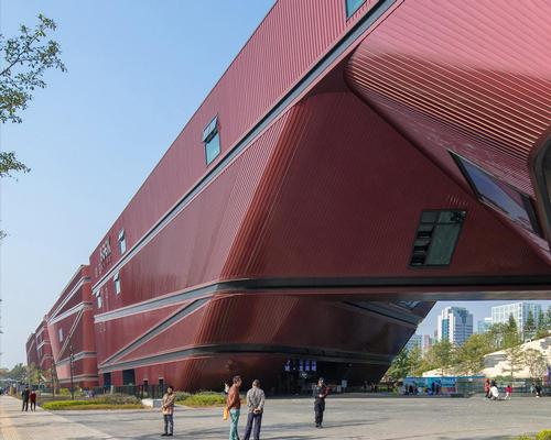 The newly completed attraction was designed by Dutch architecture firm Mecanoo.