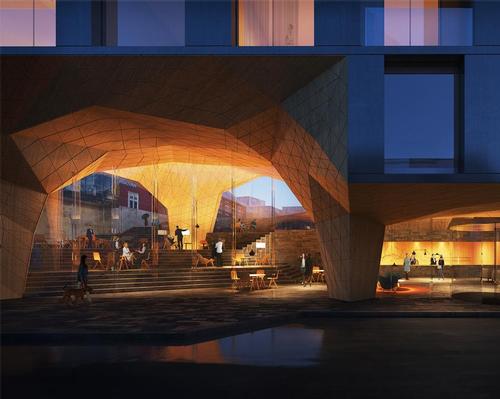 The architects' intervention will help accommodate the region's growing number of tourists.