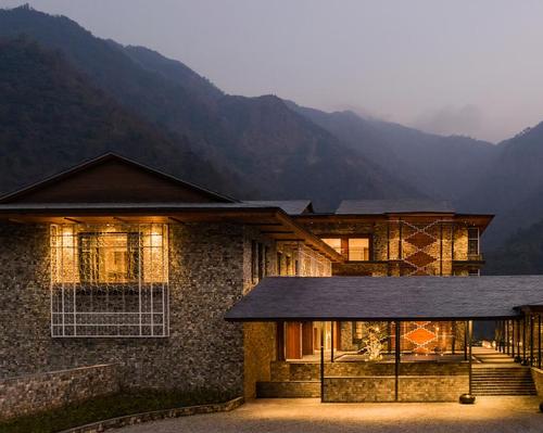 With its setting overlooking both the River Ganges and the Himalayas, the resort hopes to tap into the growing potential of the wellness and spiritual tourism market