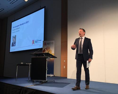 Deloitte's Karsten Hollasch presented the findings of the report at the European Health and Fitness Forum (EHFF)