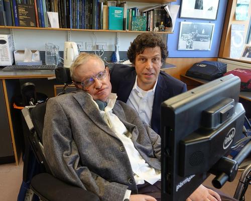 Stephen Hawking and Anthony Geffen worked closely on a VR journey around the universe