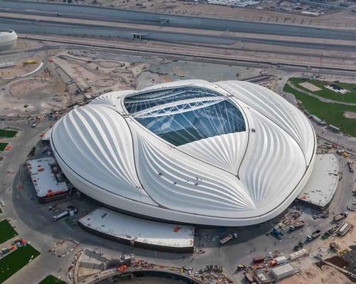 Qatar lifts curtain on Zaha Hadid-designed FIFA World Cup stadium