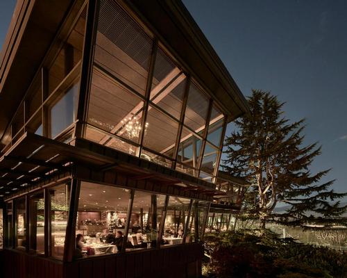 Among the winners was Canlis – a cantilevered restaurant in Washington State that conjures up the design style of Frank Lloyd Wright.