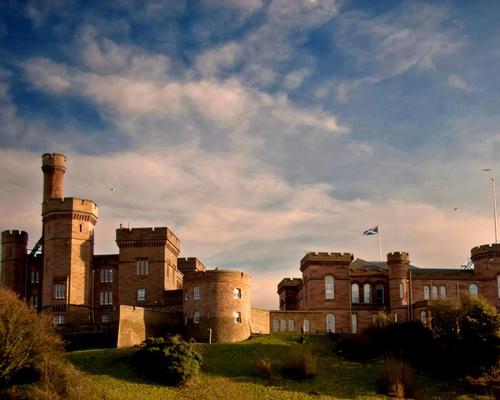 Inverness Castle currently houses the Scottish Courts and Tribunals Service