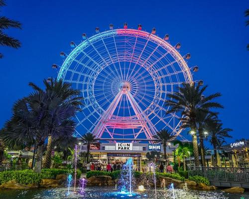 Icon Park's 400ft-tall observation wheel opened in 2015