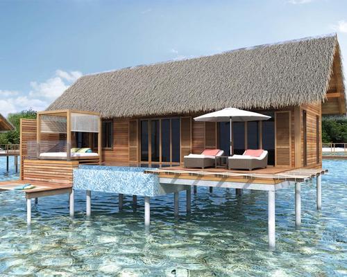 will include six over-water villas with panoramic views and a 200 sq m over-water presidential suite, all of which will have private pools