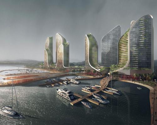 Koichi Takada's seafront residences to take inspiration from Indonesia's diverse landscapes