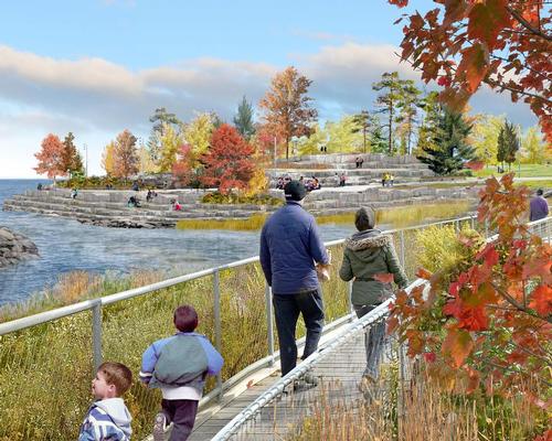 Michael Van Valkenburgh Associates unveil plans to transform Buffalo's largest waterfront park