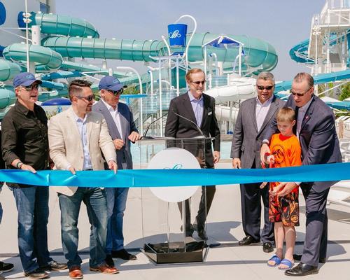 The opening marks the completion of the waterpark expansion following the launch last year of the indoor section of the development