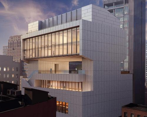 The new building more than doubles Pace’s current exhibition space in New York
