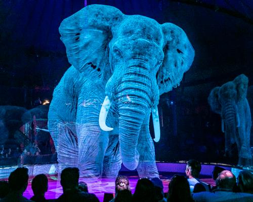 Famous German circus replaces live animals with cruelty-free holograms 