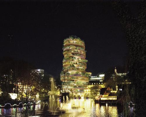 Bjarke Ingels designs 18-storey pagoda for Copenhagen’s Tivoli Gardens