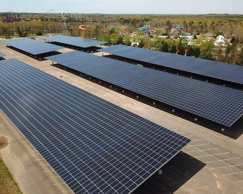 Solar power project makes Six Flags Great Adventure almost zero-carbon