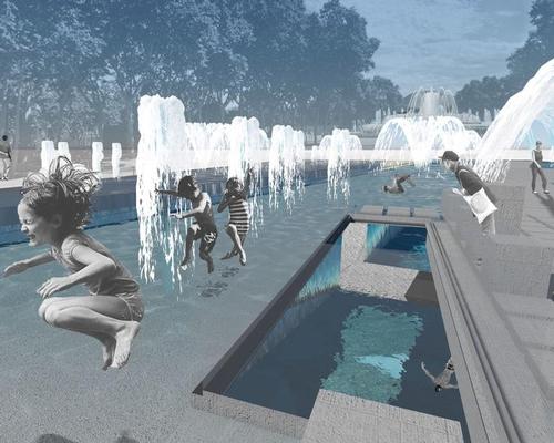 The future aquatic centre will be located on Barcelona's waterfront