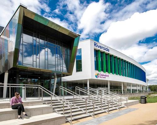The Riverside Leisure Centre in Chelmsford has been awarded a 'very good' BREEAM sustainability rating