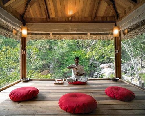 The Meditation Sala is designed to give guests a sanctuary to clear their heads