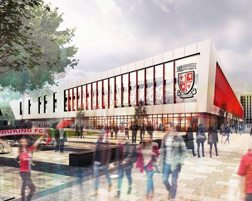 Woking FC stadium plans go on show