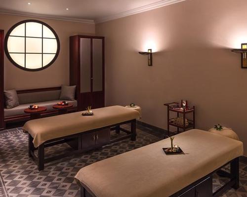 The six treatment rooms are decorated with eclectic details of the great 1930s Art Deco era