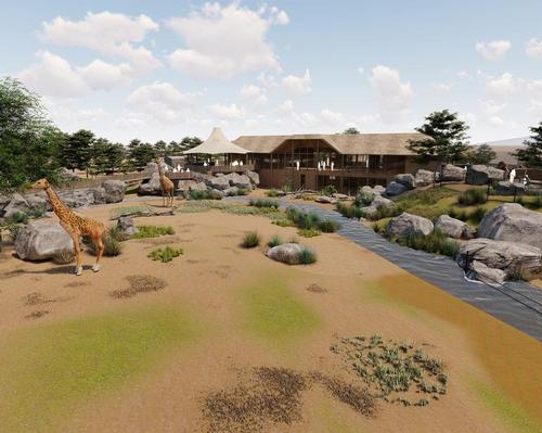 The extension is part of the zoo's 217-acre expansion masterplan