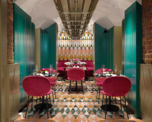 Collidanielarchitetto designs eclectic and experimental Covent Garden restaurant 