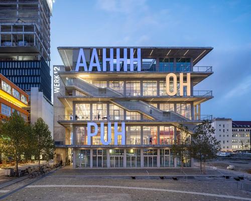 Artistic façade adorns adapatable, MVRDV-designed urban redevelopment