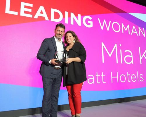 Kyricos receives Leading Woman in Wellness award