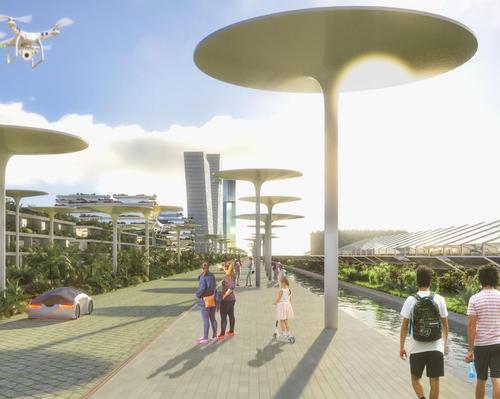 Stefano Boeri Architetti's Smart Forest City Cancun combines greenery and technology