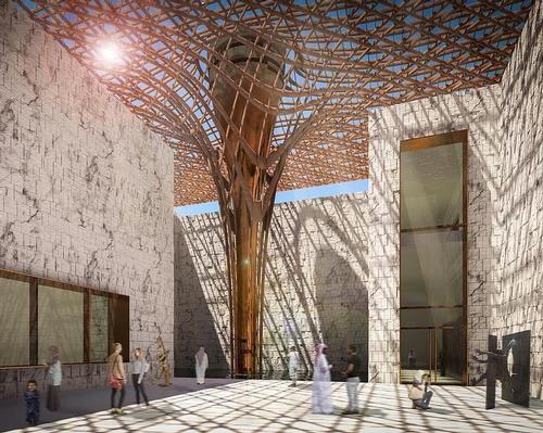 Aidia Studio's low-rise fortress wins Barjeel Museum For Modern Arab Art design competition
