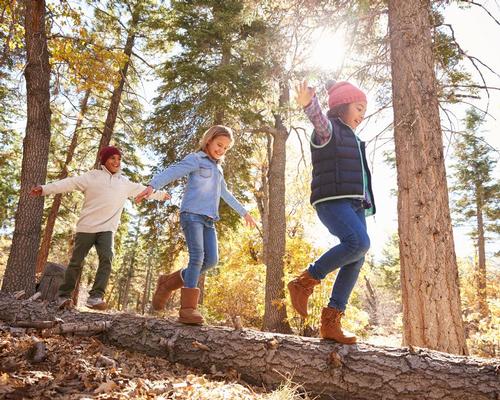 The research revealed that children’s wellbeing increased after they had spent time connecting with nature