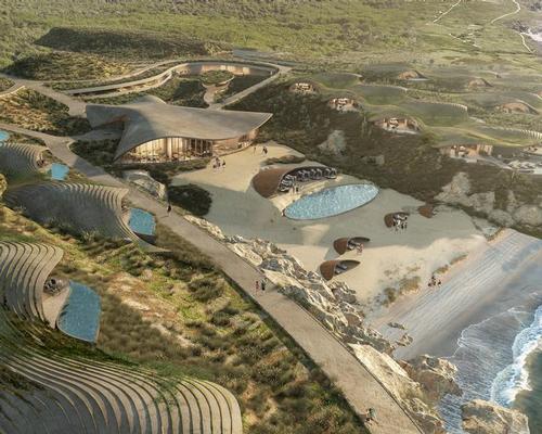SMA's undulating resort blends with the landscape and provides privacy