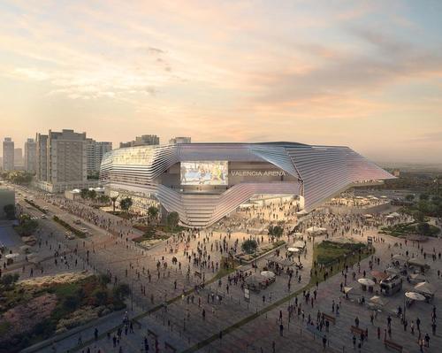 HOK and ERRE design sports and entertainment arena for Valencia