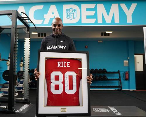 The opening of the centre was marked with a visit by NFL legend Jerry Rice