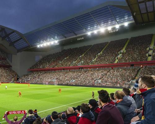 The plans include increasing the capacity of the Anfield Road Stand by around 7,000 seats