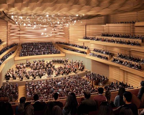 The project will see the creation of a more intimate performance venue with improved acoustics