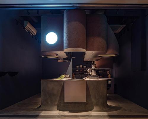 Studio SKLIM carve compact café into tiny space