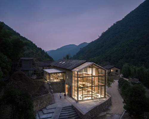 Atelier Tao+C create stunning capsule hotel and library in old Chinese building