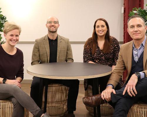 The new appointments are (from left) Gemma Williams, Chris Foster, Emma Thomas and David Gerrish
