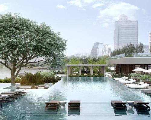 The hotel occupies a 200m (660ft) stretch along the Chao Phraya River