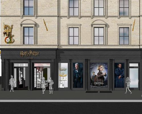 The Harry Potter New York store will encompass 20,000 sq ft of space across three floors