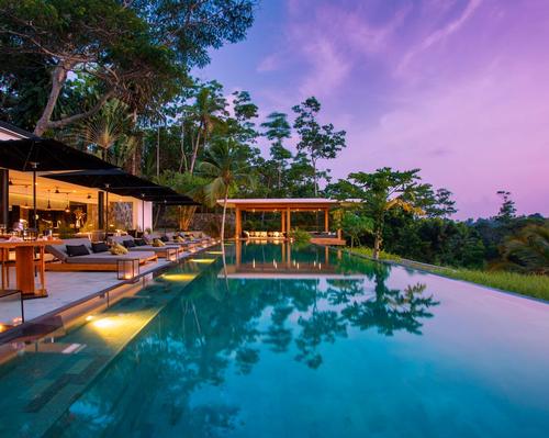 The recently opened Haritha Villas + Spa is an adults-only boutique resort located in Southeastern Sri Lanka