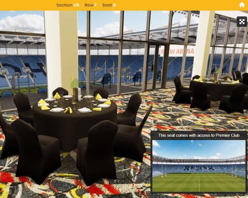 Wasps become first premiership club to offer 3D visualisation of hospitality suites 