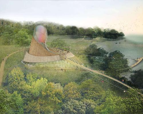 Eden Project Foyle will feature a range of sanctuaries and enclosures for visitors to discover, around a centrepiece building called The Acorn
