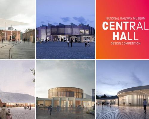 Shortlist revealed for National Railway Museum's Central Hall