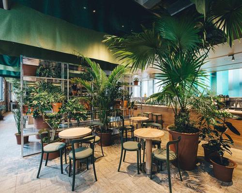 A lack of greenery in the area inspired the idea of creating a ‘green oasis’ in K5 Tokyo