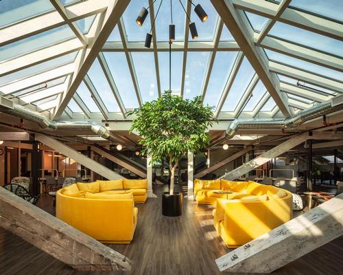 MJM and Hansenbuilt transform derelict loft into wellness-focussed co-working space