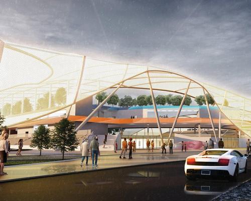 Pendulum's modular stadium concept can grow with a community